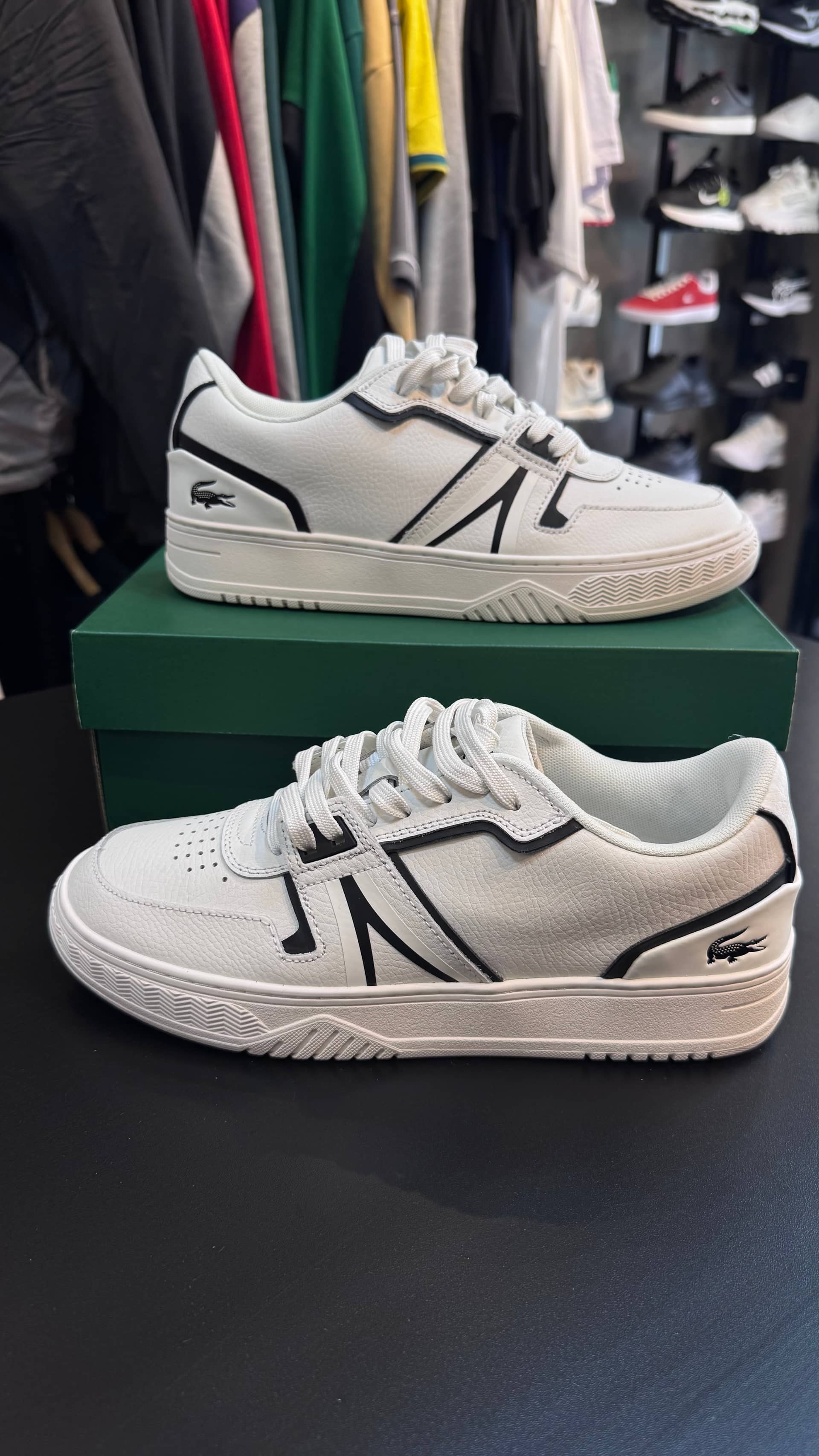 Tênis Lacoste L001 123 7 SMA  Leather