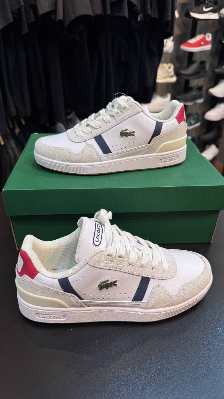 Tênis Lacoste T-Clip Branco