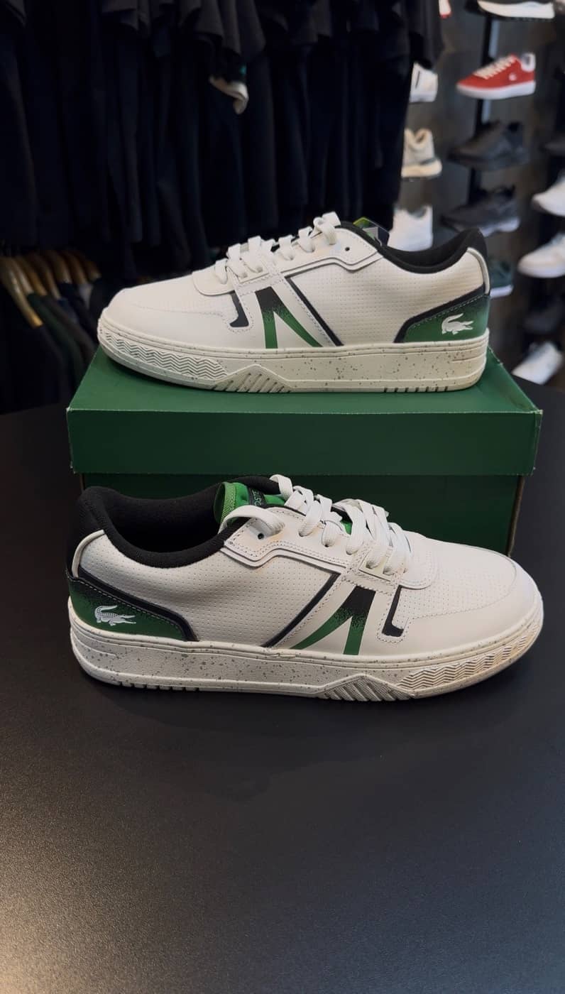 Tênis Lacoste L001 Set Branco e Verde
