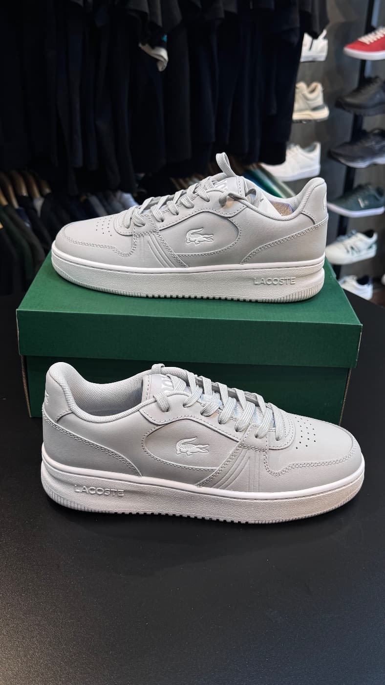 Tênis Lacoste L001 Set Cinza
