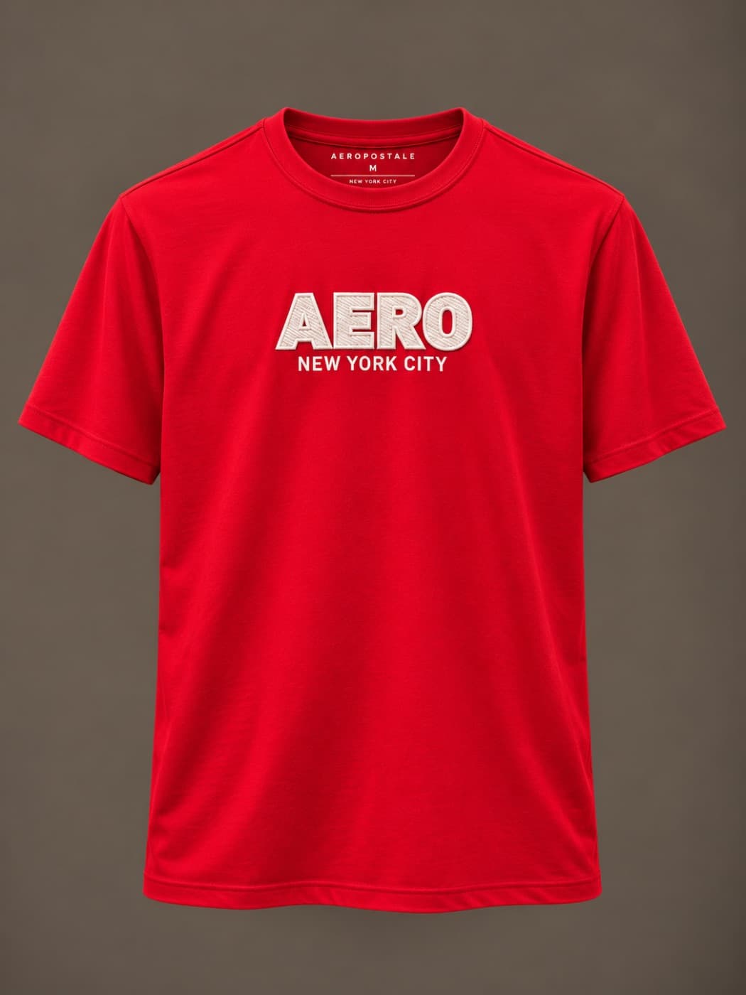 Camiseta AERO New York City Vermelha