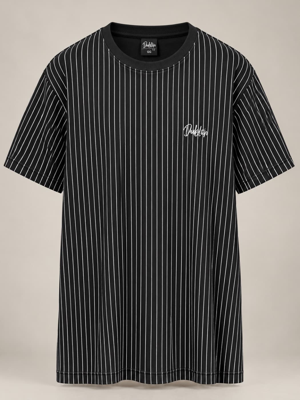 Camiseta Dubliin Listrada Preta