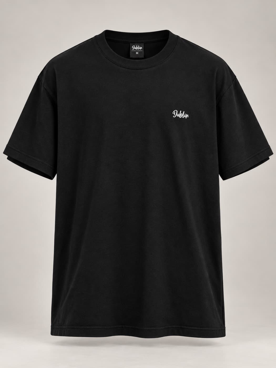 Camiseta T-Shirt Preta Dubliin
