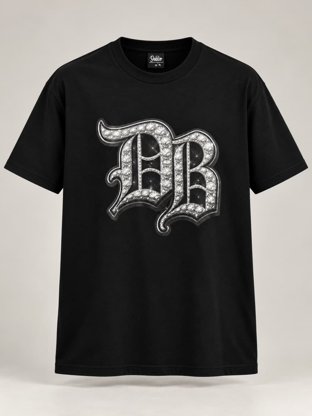 Camiseta Oversized Preta Dubliin DB