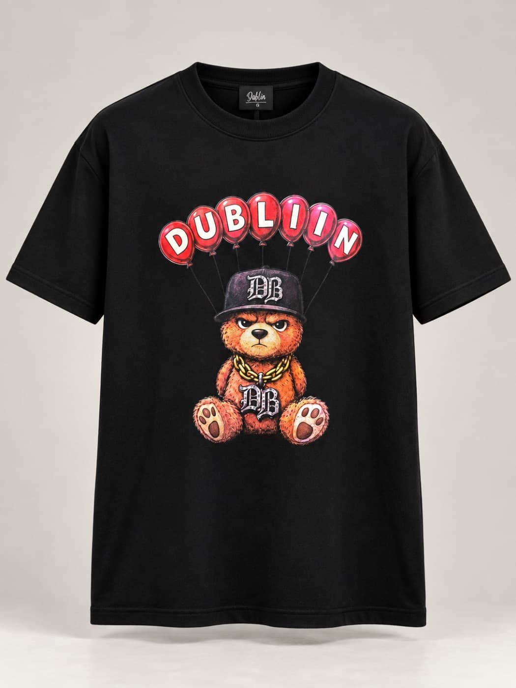 Camiseta Dublin Bear Preta