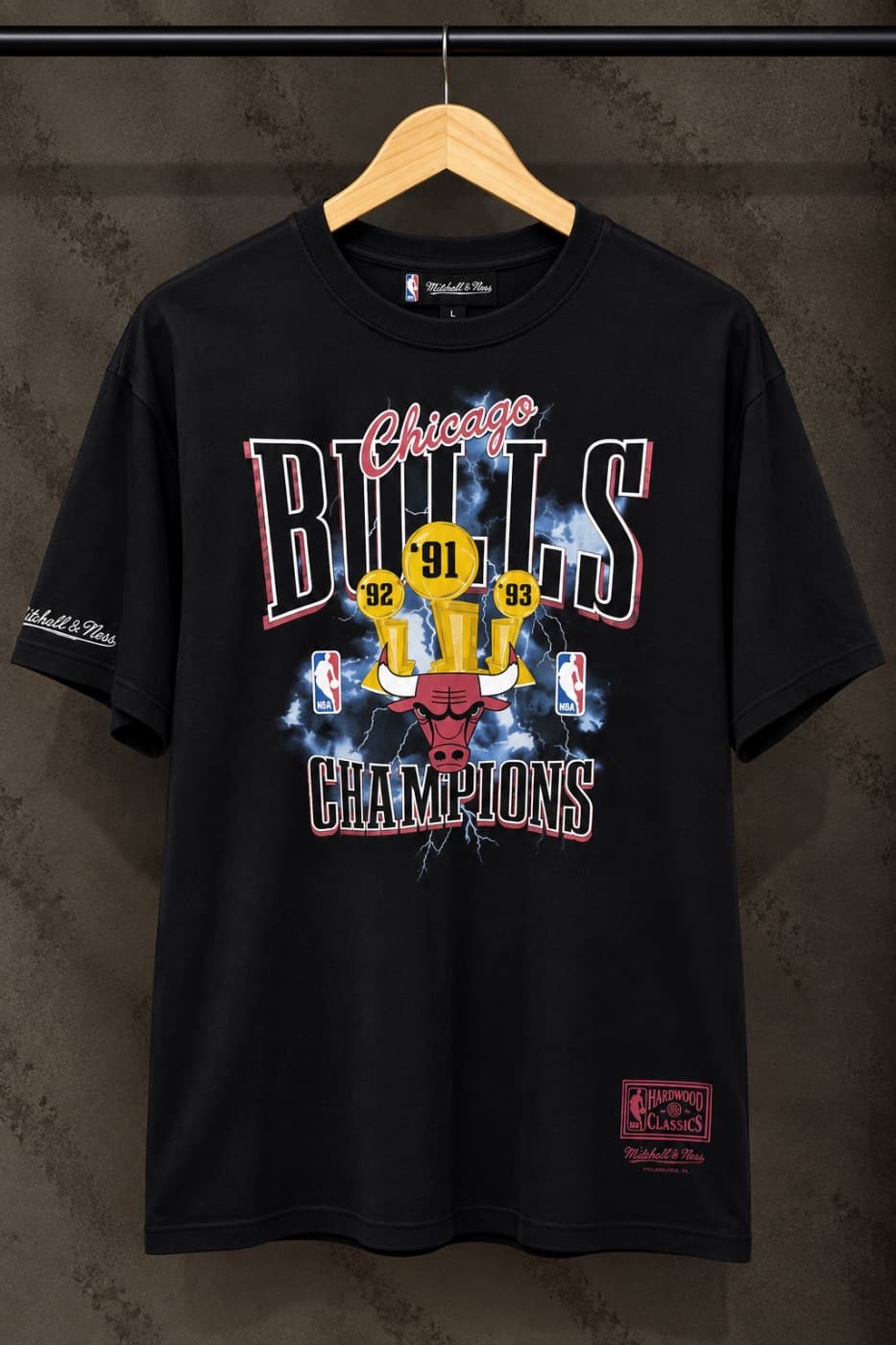 Camiseta Chicago Bulls Champions Mitchell & Ness